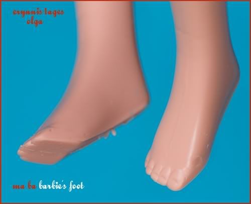ma-ba Barbie feet Ma-ba Barbie feet