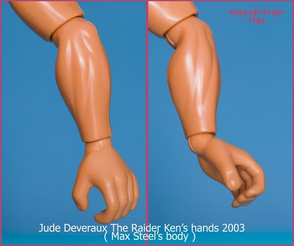 Jude Deveraux The Raider Ken's hands