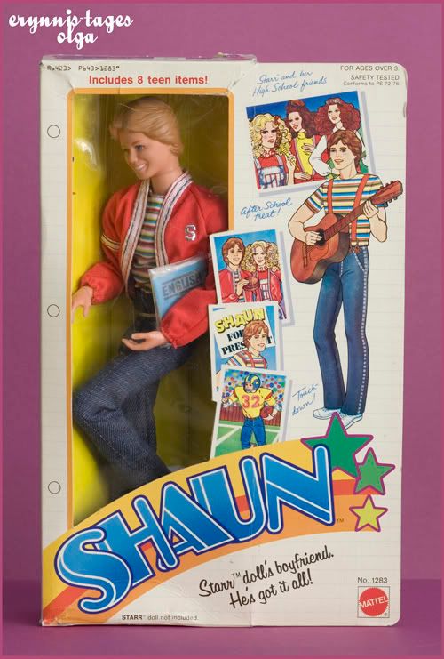 Shaun doll from Starr line