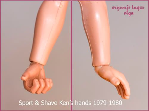 Sport & Shave Ken's hands