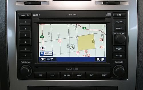 Chrysler 300 navigation system problems