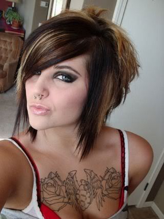 brown hairstyles with highlights. hairstyles Brown hair is