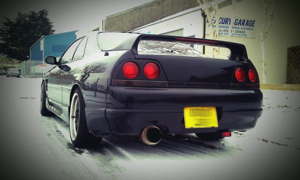 Fittin hicas boss 2 nissan skyline r33 gtst #3