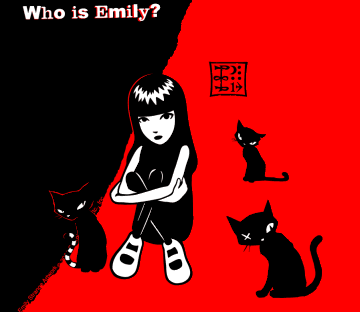 Emily The Strange Graphics From freeglitters.com