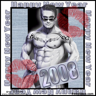 Happy New Year 2008 Comment Graphics
