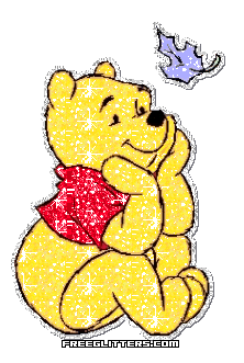 Winnie The Pooh Glitter Graphics From FreeGlitters.com