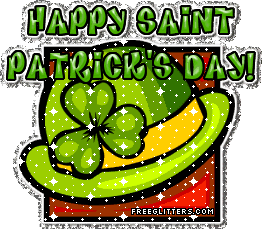 Saint Patrick's Day Glitter Graphics From freeglitters.com