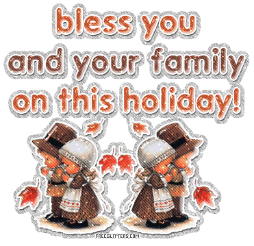 Thanks Giving Glitter Graphics from FreeGlitters.com
