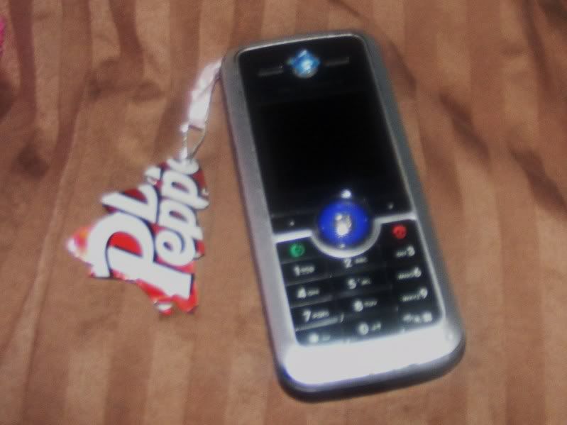 soda cell phone charm