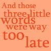 Three Small Words