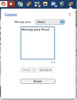 Mensajes gratis con Chromed Movilnet
