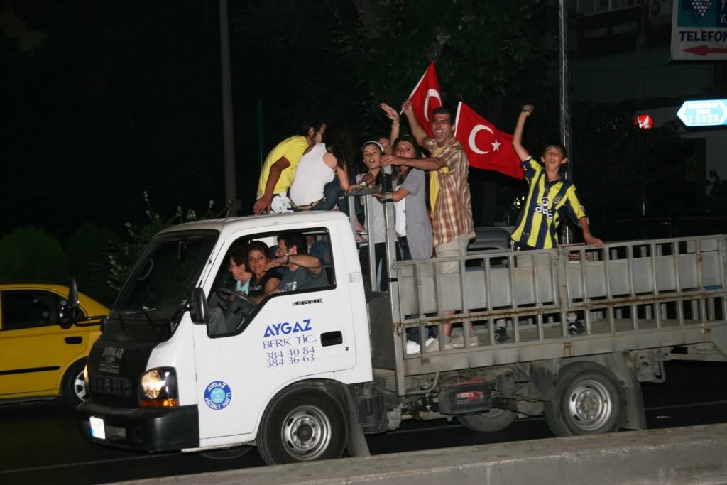 Turks Celebrate in Kadikoy
