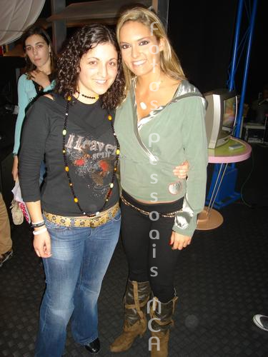 Diana Chaves e fã