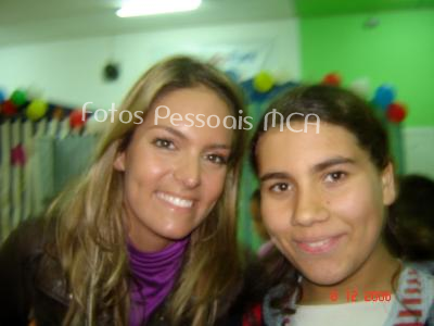 Diana Chaves e fã