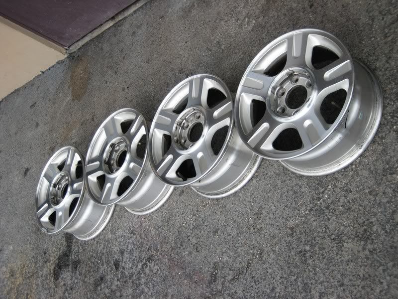 Lexus SC430 Rims: These were given to me by a friend who is moving.