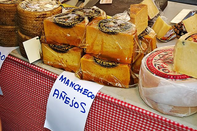 Spanish Food: Aged Manchego Cheese [enlarge]