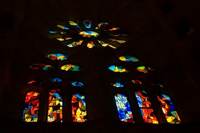 Sagrada Familia Stained Glass [enlarge]