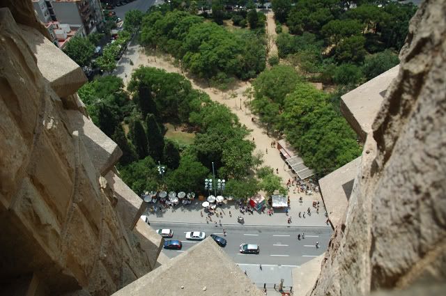 View From Sagrada Familia Spires [enlarge]