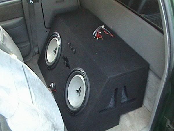 chevy s10 subwoofer box