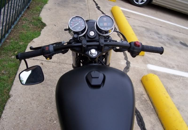 How to remove seat from honda cb250 #4