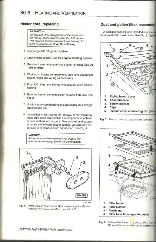 Vr6 Heater Core Blow Up VW Forum