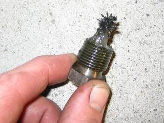 Gearbox magnetic drain plug 1