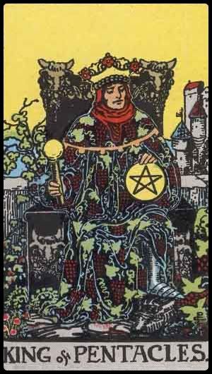 Rider-Waite King of Pentacles Pictures, Images and Photos