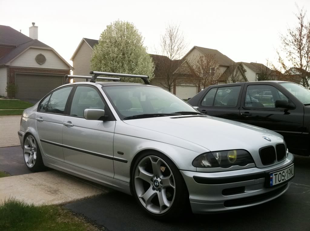 Bmw x5 alloys on e46 #7