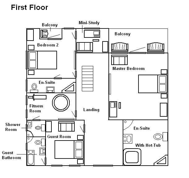 Sims 3 Family House Floor Plan