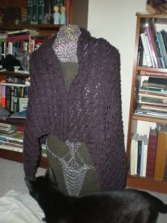 front of shawl