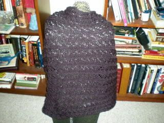 Back of shawl