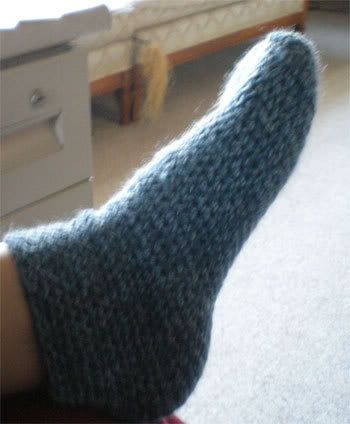 crochet socks