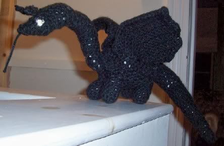 crochet dragon