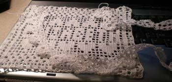 filet crochet lace
