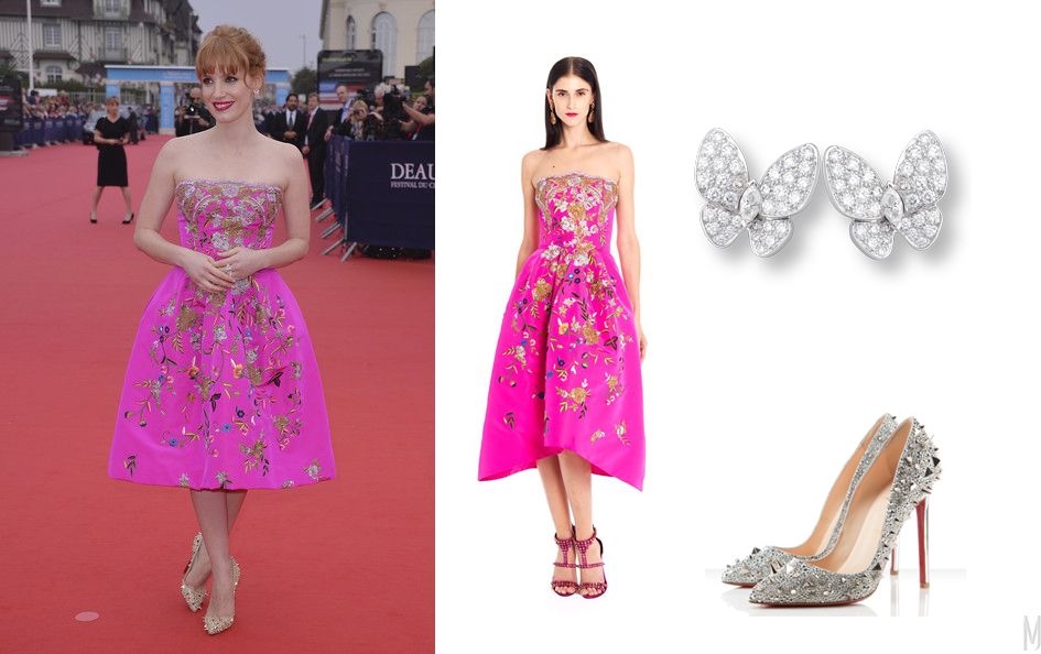 jessica chastain outfit - madeofjewelry