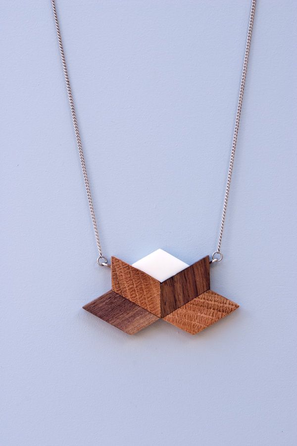  timber line Lotus Necklace - madeofjewelry 