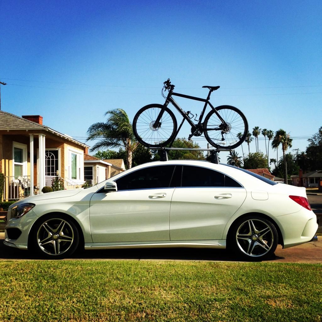 mercedes bicycle rack