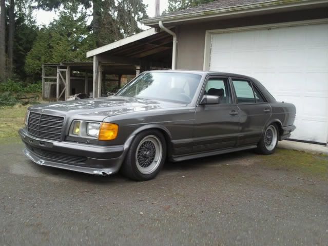 Trade my Euro Mercedes 500SE AMG for your 3piece Mercedes AMG wheels