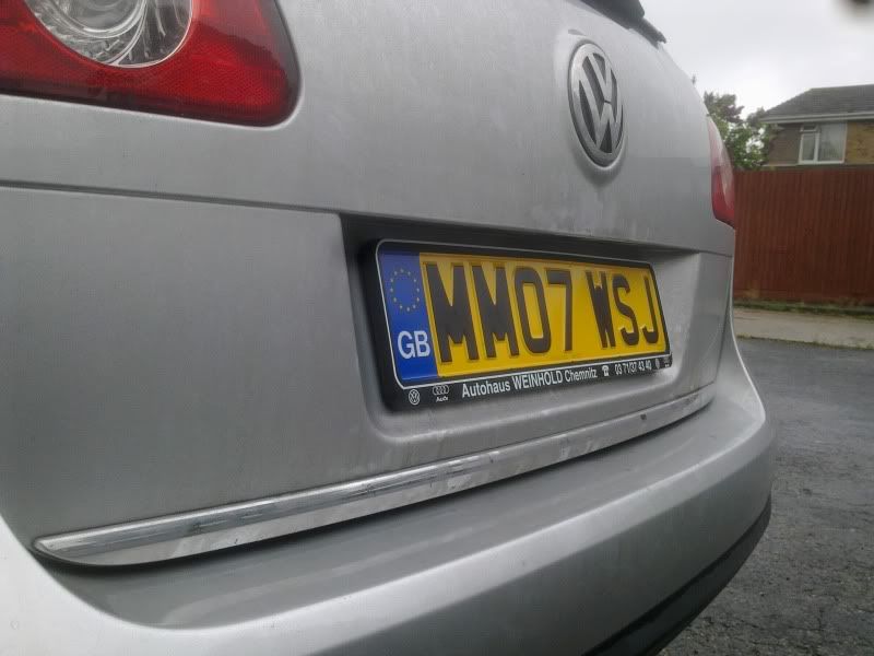 New number plates and badge UKPassats