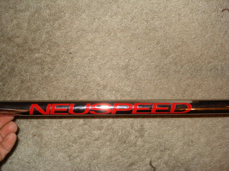 FS NEUSPEED POLISHED UPPER STRUT BAR VW Vortex Volkswagen Forum