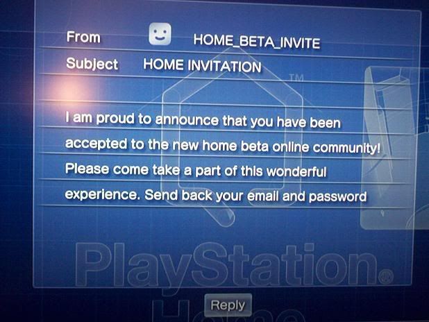 Fake Home Beta Invite #2