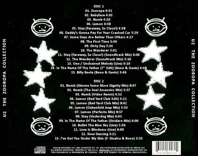 U2   The Zooropa Collection (2cd Fan made) [flac16] preview 1