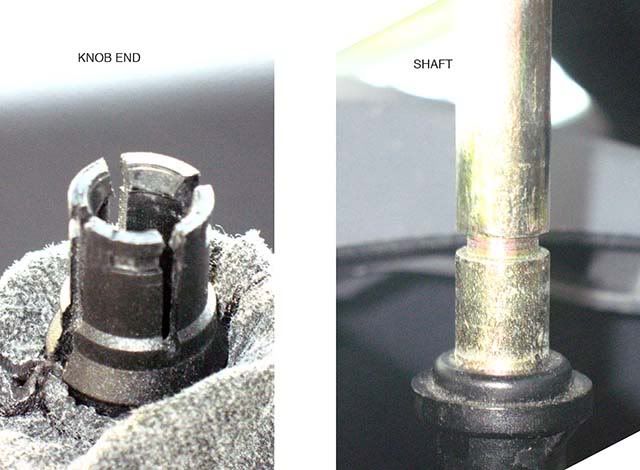 Removing gear knob mercedes vito #6