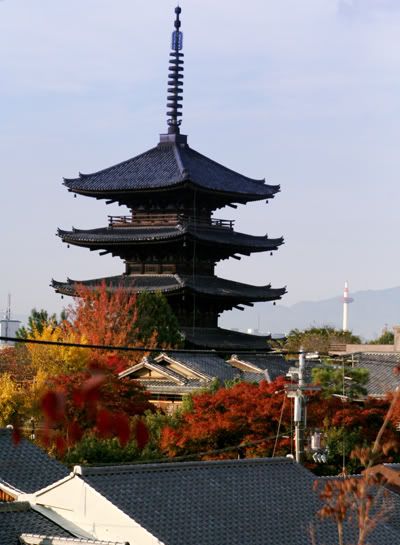 Yasaka pagoda from Koudaiji