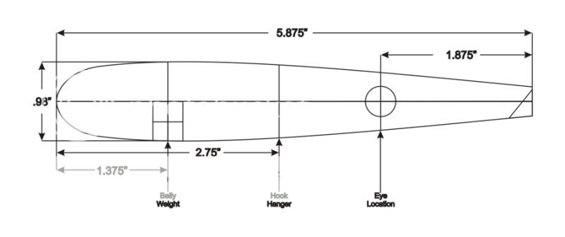 Pencil Popper diagram - Lure Building - SurfTalk