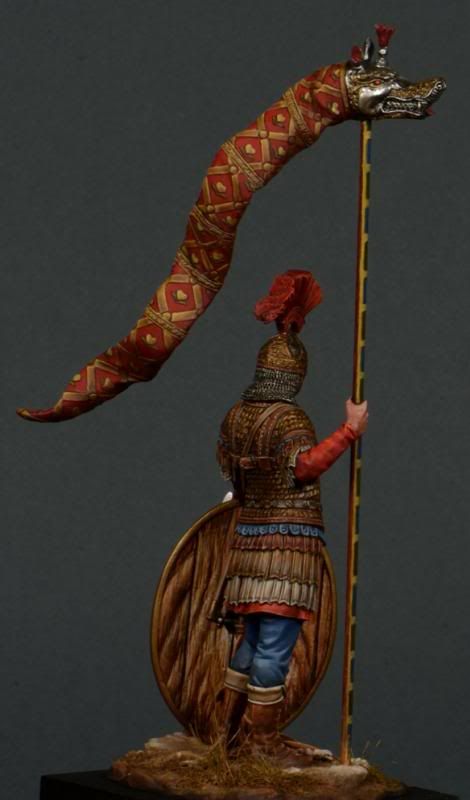 Completed - Byzantine Draconarius, 6th Century | planetFigure | Miniatures