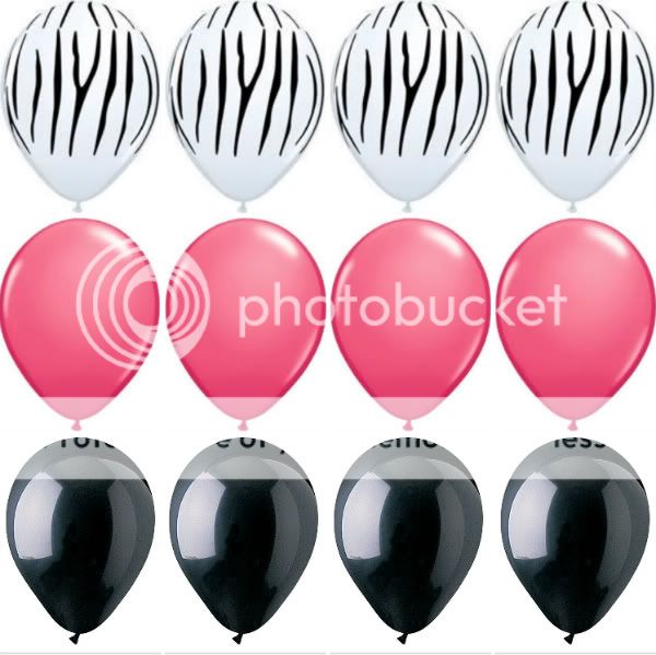   Wild Berry Pink Latex Helium Party 11 Balloons 071444274944  