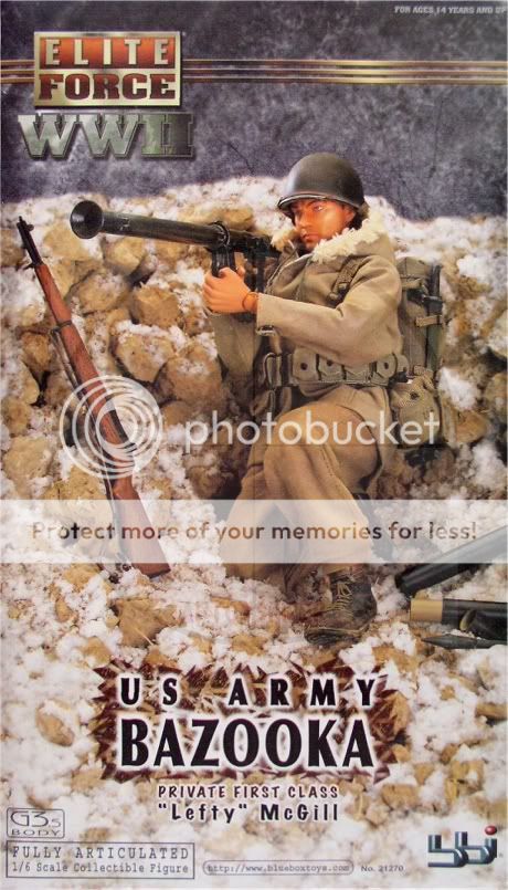 This model set comes with one 1 to 6 scale WW2 US Bazooka M9 Rocket 