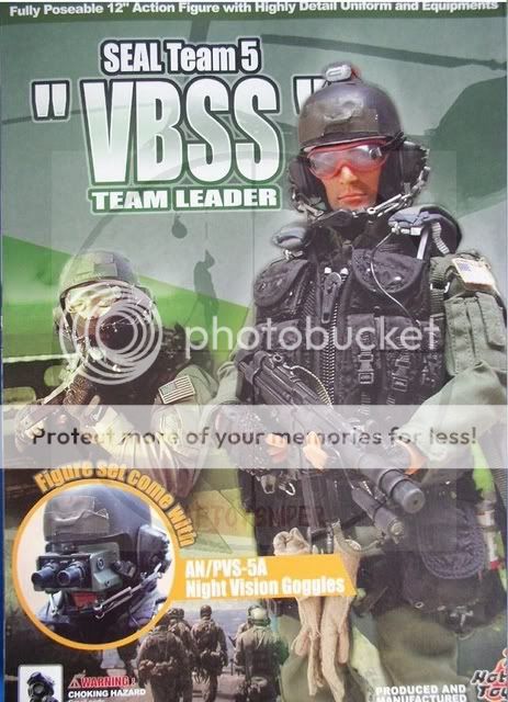 Hot Toys Seal Team 5 VBSS Team Leader 12 Action Figure  