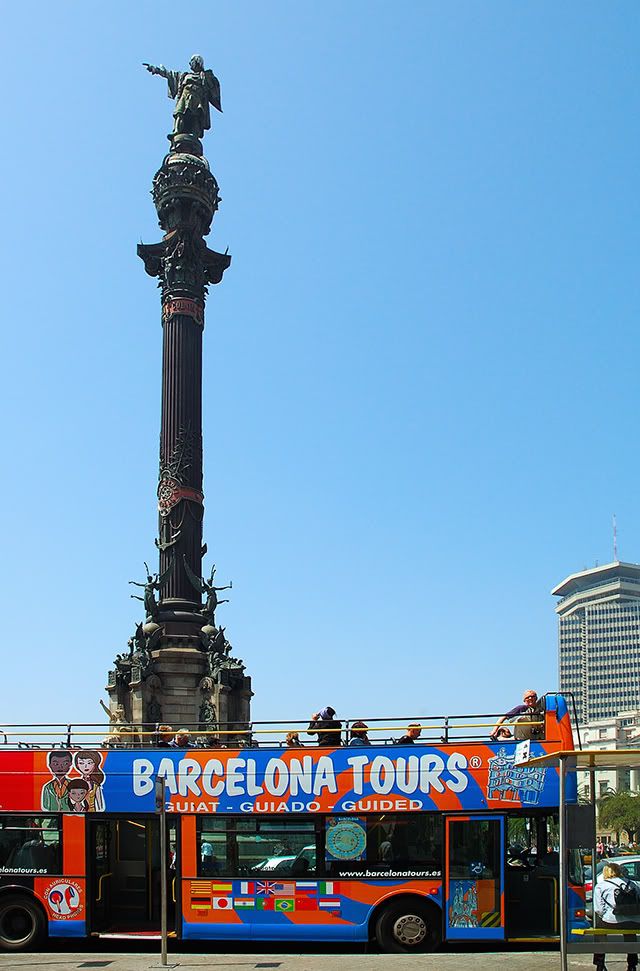 Barcelona Guided Tours by Columbus monument, Barcelona, Spain